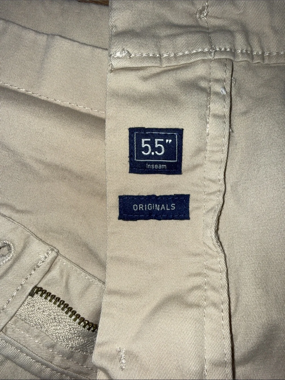 Chubbies Shorts Men 32 Beige 5.5